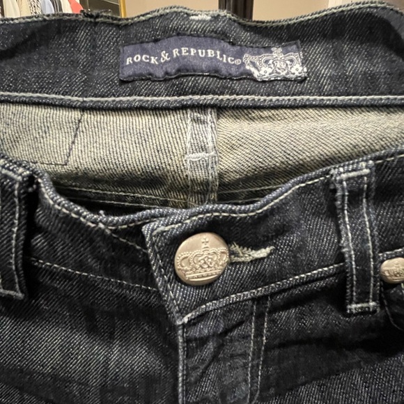Rock & Republic Designer Denim Jeans Crown Pockets - See measurements in… - Picture 10 of 15